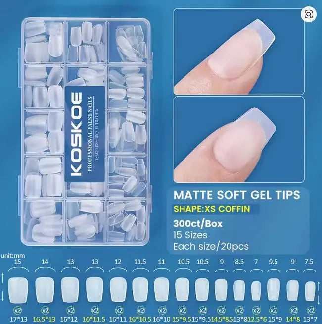 Boite de 300 Capsules Full Coffin XS en Plastique ABS Transparente OCIBEL