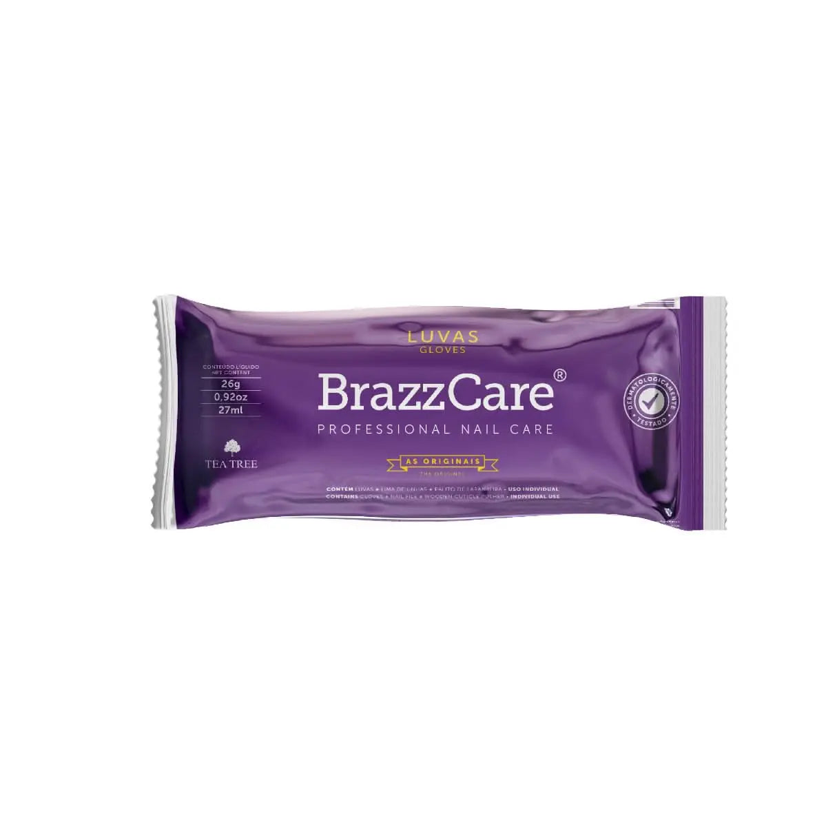 BrazzCare BalbCare Gants Gloves Manucure Brésilienne inclus 1 Lime et Bâtonnet OCIBEL