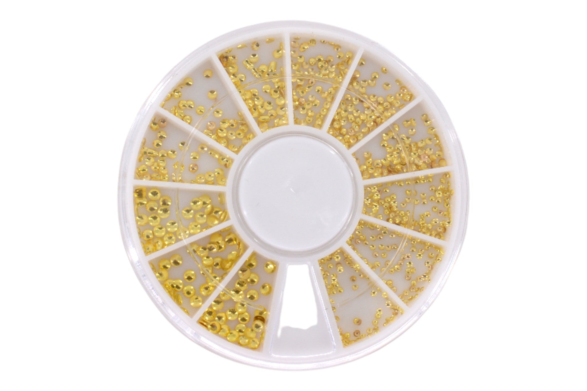 Carrousel Nail Art Déco Métal Or Rond OCIBEL