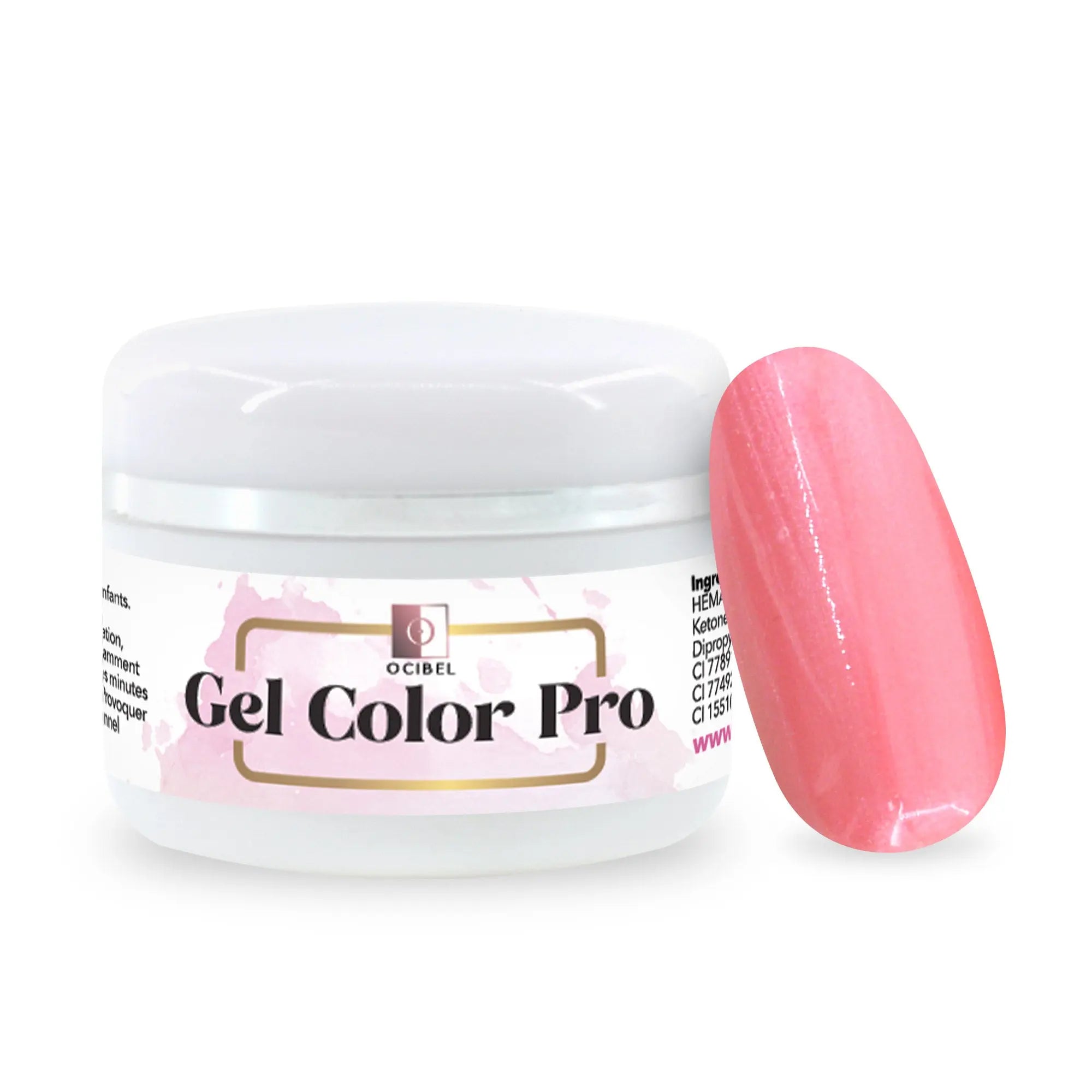 Gel Color Pro 5ml 4720 - Rose Nacré OCIBEL