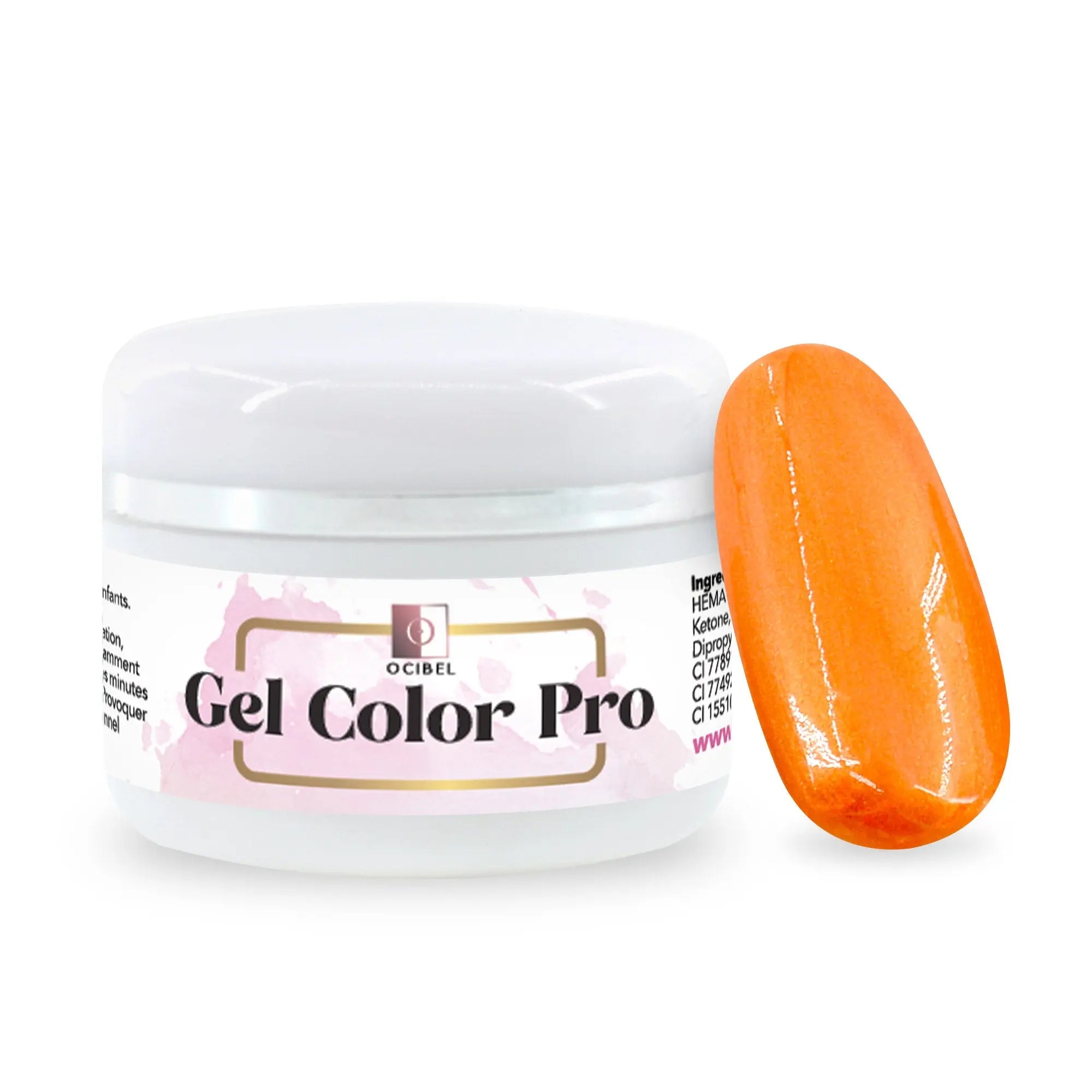 Gel Color Pro 5ml 4723 - Orange Cuivré OCIBEL