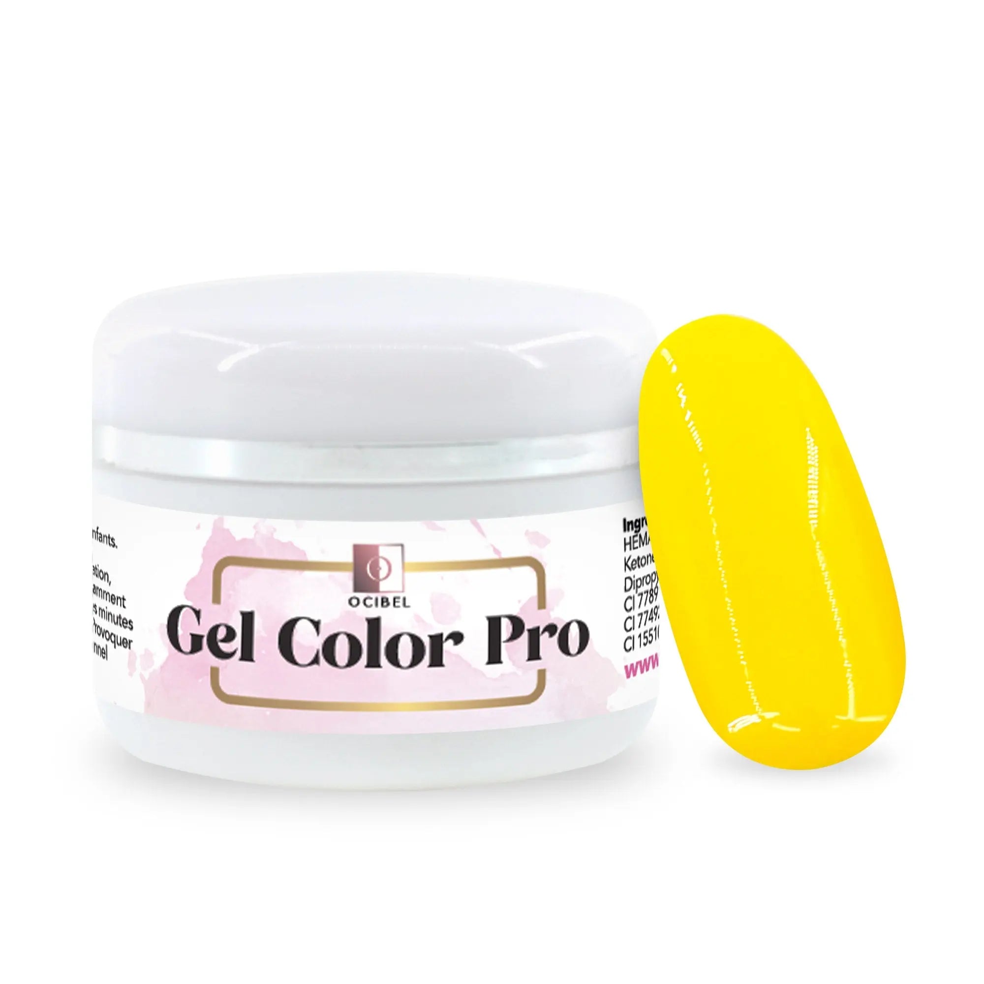 Gel Color Pro 5ml 4784 - Jaune Citron OCIBEL