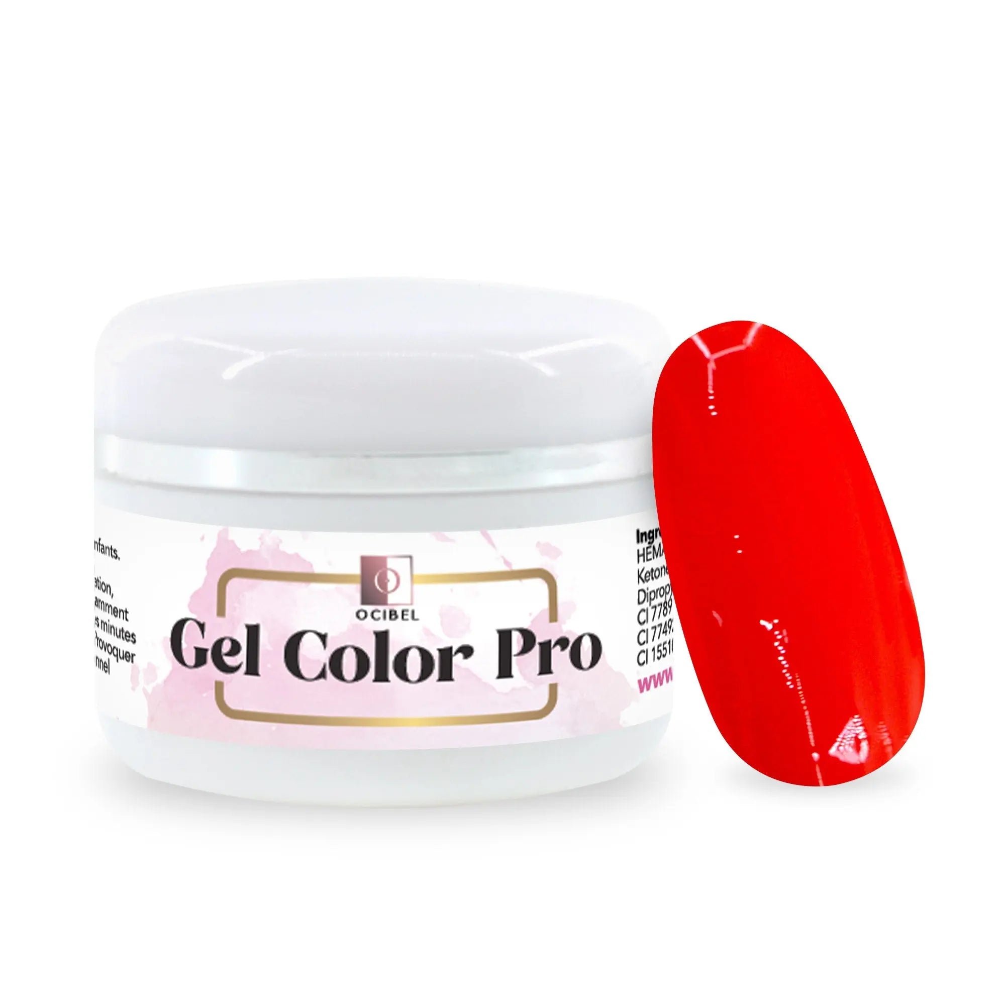 Gel Color Pro 5ml 4790 - Rose Pastèque OCIBEL