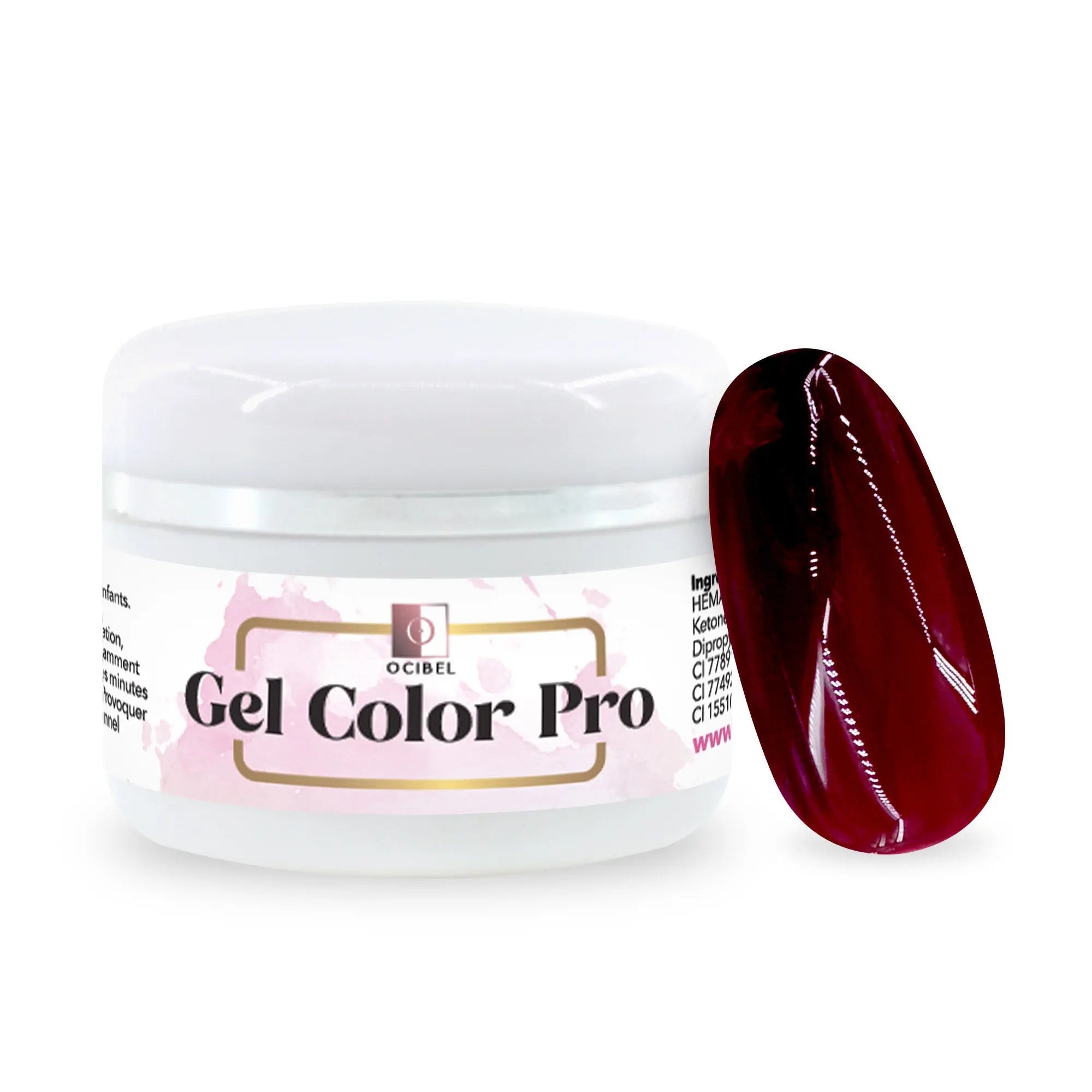 Gel Color Pro 5ml 4803 - Bordeaux Élégant OCIBEL
