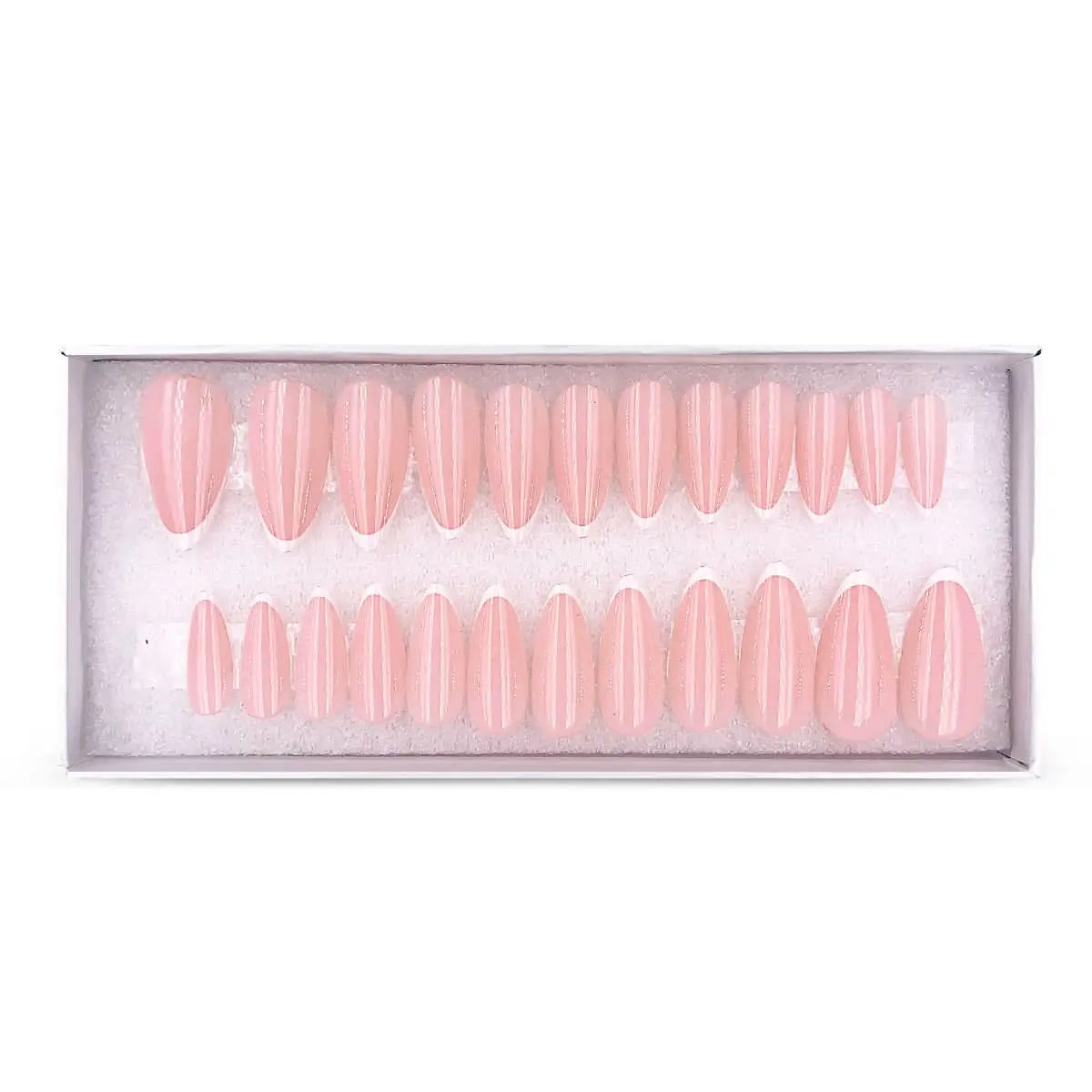 Press On Nails Faux Ongles Réutilisables - Medium Amande French OCIBEL